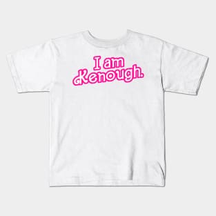 I am Kenough - Tie Dye Kids T-Shirt